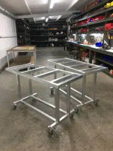 DIY FRAME version with casters and quality hardware