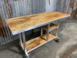 Gunsmith and Shop Table by Hawthorne Tables