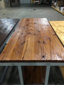 The customers can choose to have a Texas Natural finish