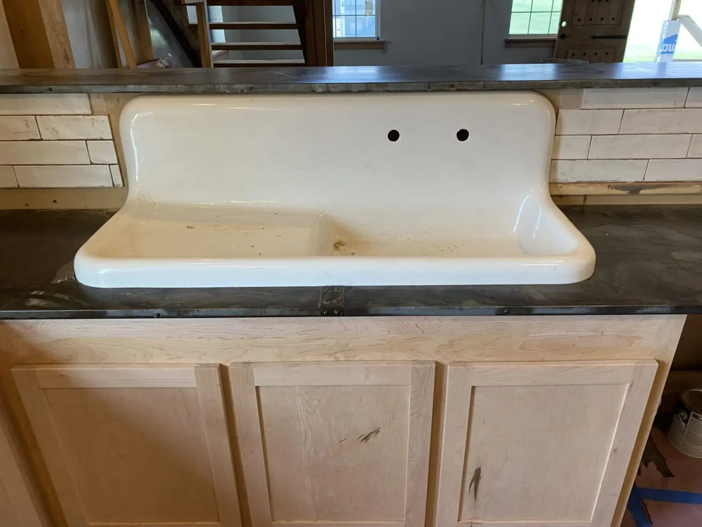 Sink fitted in the completed Fisher Ranch Project
