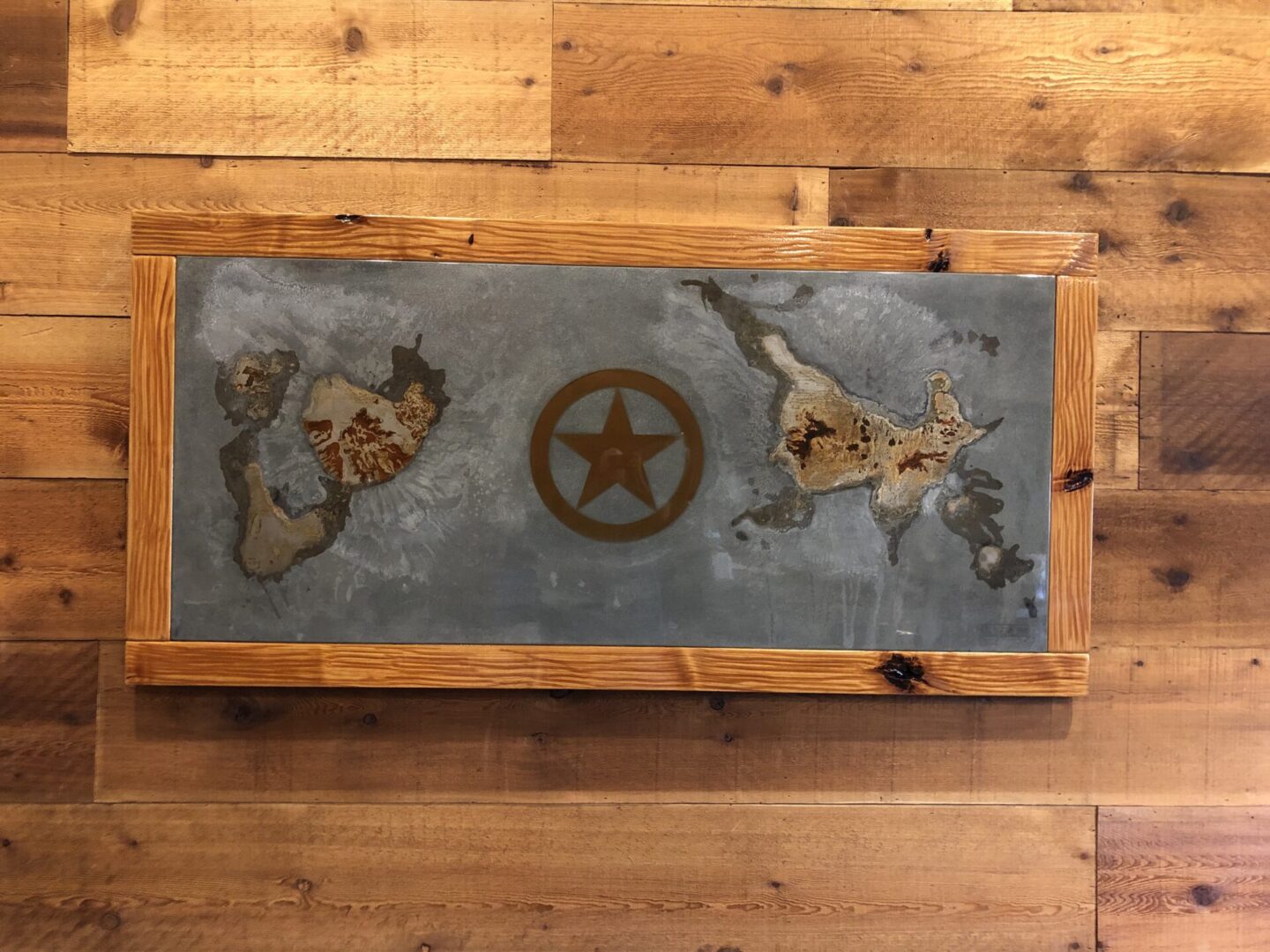 Lone Star is a beautiful wall art by Hawthorne Tables