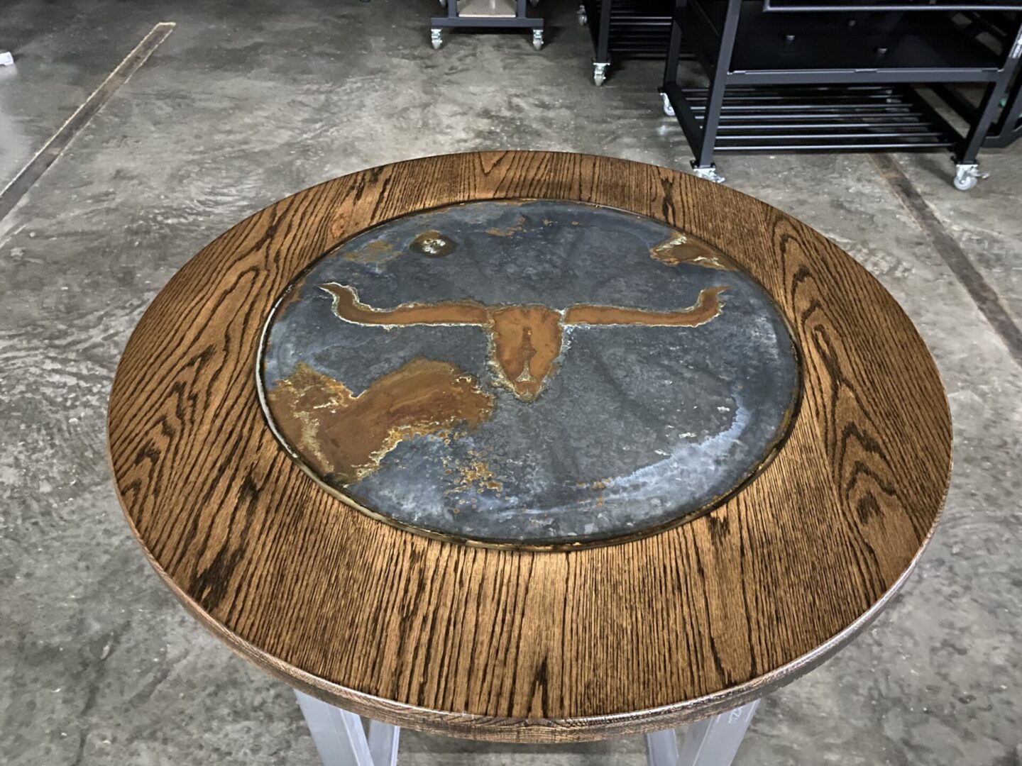 Beautiful table designed for Silverstar Steakhouse Project